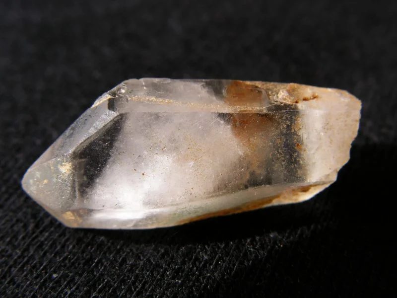 Mineral photo of Quartz (var. rock crystal) from locality Žulová, Korálové jámy, Czech Republic