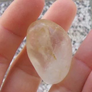 Mineral photo of Quartz (var. rock crystal) from locality Štěrkovna Zaječí, Czech Republic