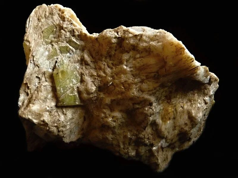 Mineral photo of Chrysoberyl from locality Maršíkov, Czech Republic