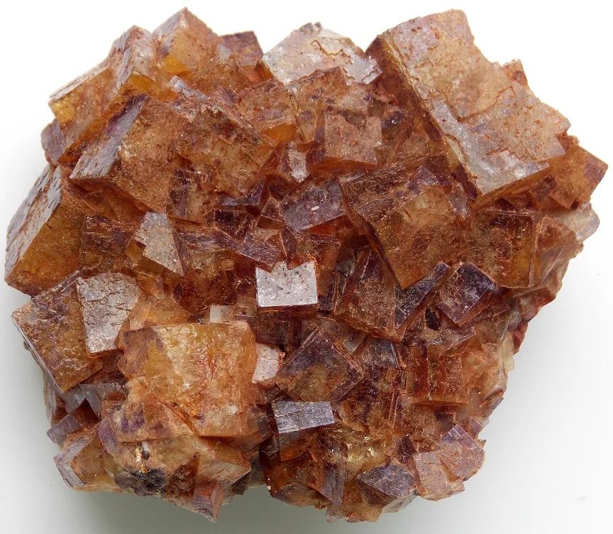 Mineral photo of Fluorite from locality Krupka, Czech Republic