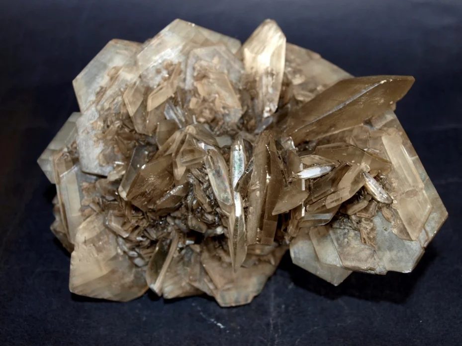 Mineral photo of Gypsum from locality Velké Němčice, Czech Republic