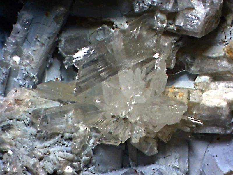Mineral photo of Gypsum from locality Mirošov, Czech Republic