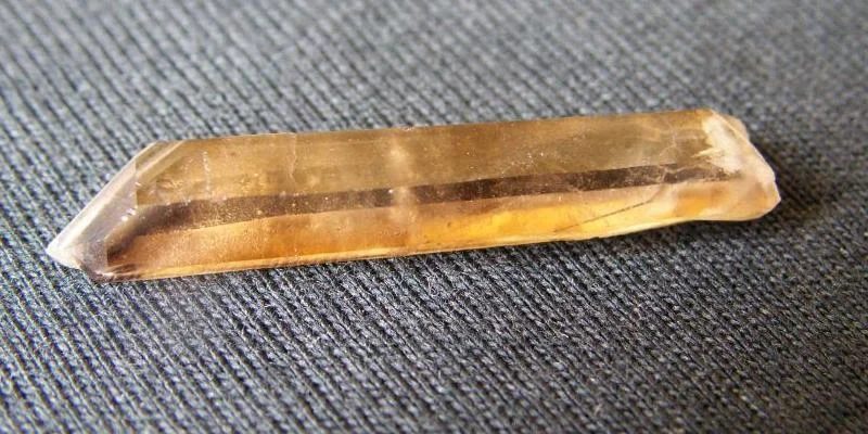 Mineral photo of Quartz (var. smoky) from locality Žulová, Korálové jámy, Czech Republic