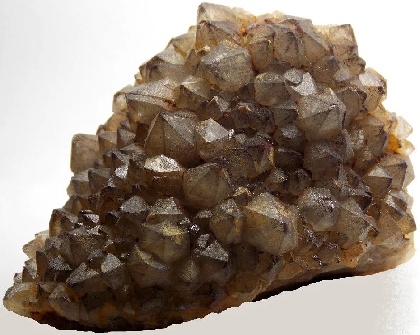 Mineral photo of Quartz (var. smoky) from locality Příbram, Czech Republic