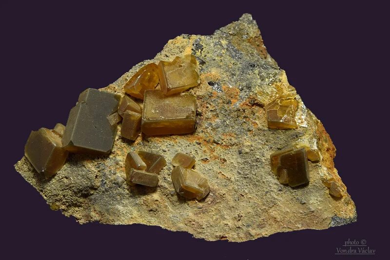 Mineral photo of Baryte from locality Lahošť, Czech Republic