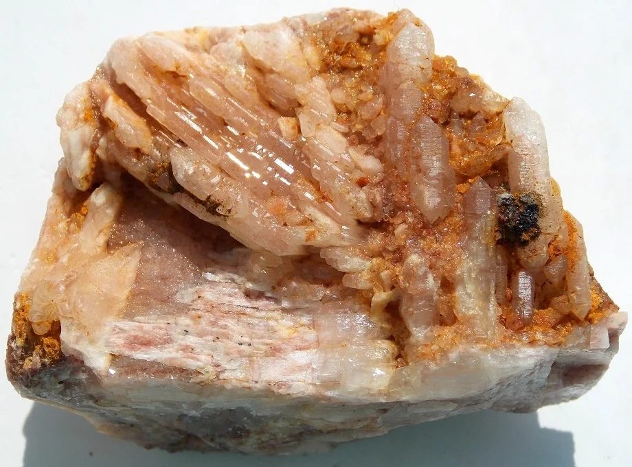 Mineral photo of Baryte from locality Moldava, Czech Republic