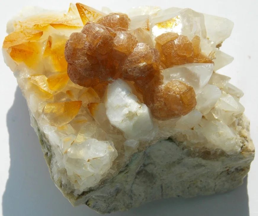 Calcite, Fluorite
