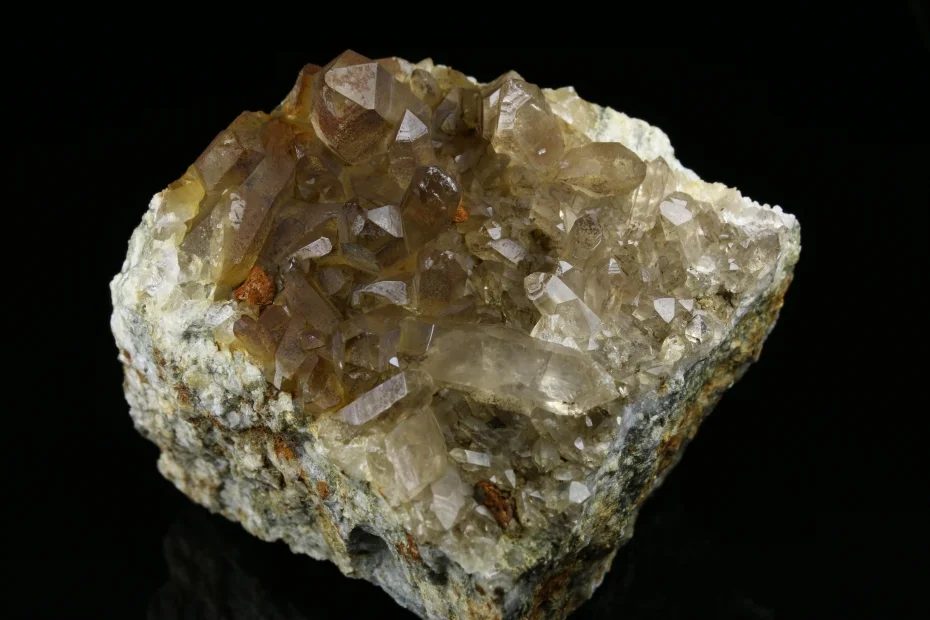 Mineral photo of Quartz from locality Grimsel area, Switzerland