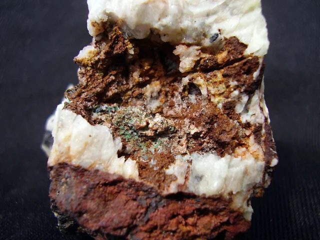 Mineral photo of Copper from locality Borovec, Czech Republic