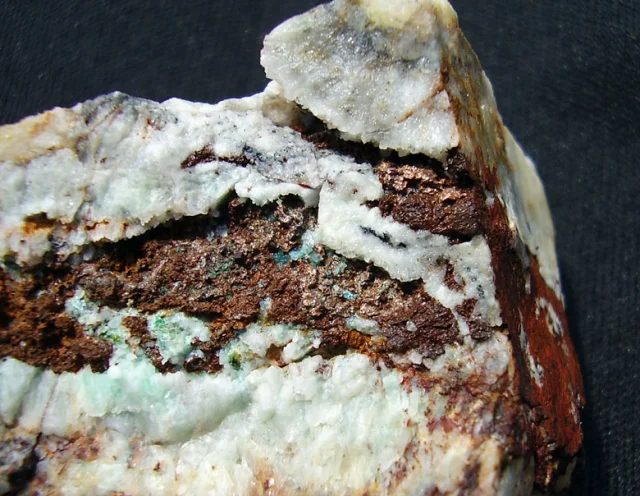 Mineral photo of Copper from locality Borovec, Czech Republic