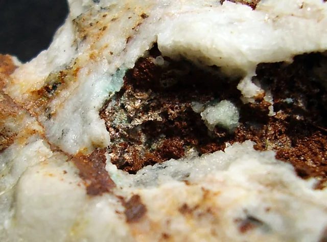 Mineral photo of Copper from locality Borovec, Czech Republic