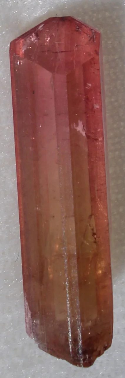 Mineral photo of Elbaite (var. rubellite) from locality Malkhan, Russia