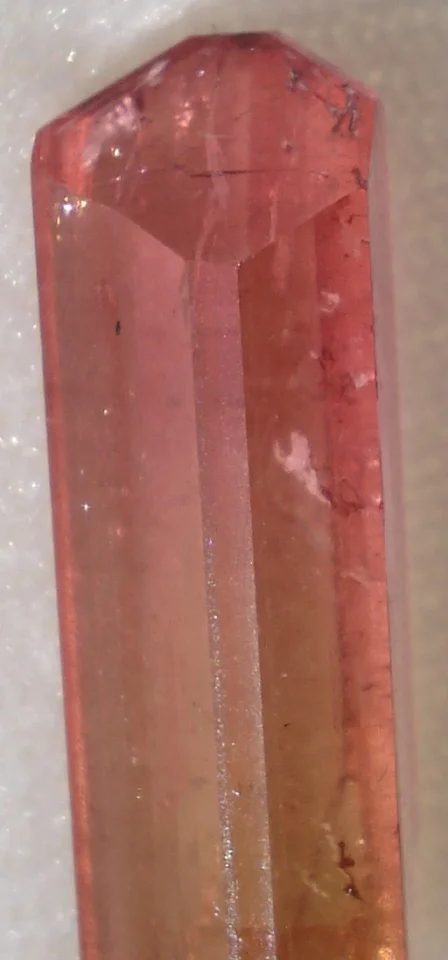 Mineral photo of Elbaite (var. rubellite) from locality Malkhan, Russia