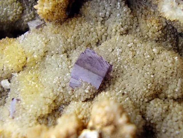 Mineral photo of Fluorite from locality Kožlí, Czech Republic