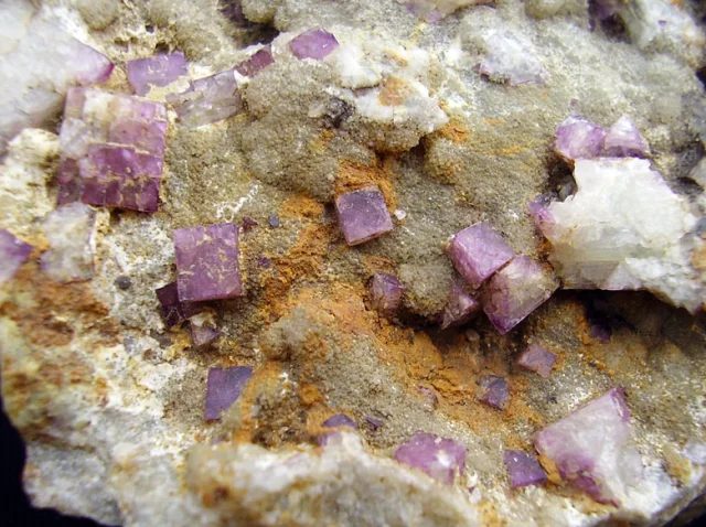 Mineral photo of Fluorite from locality Kožlí, Czech Republic