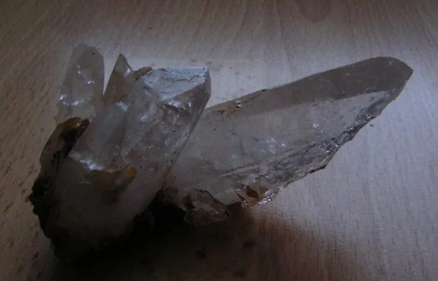 Mineral photo of Quartz (var. rock crystal) from locality Šobov, Czech Republic