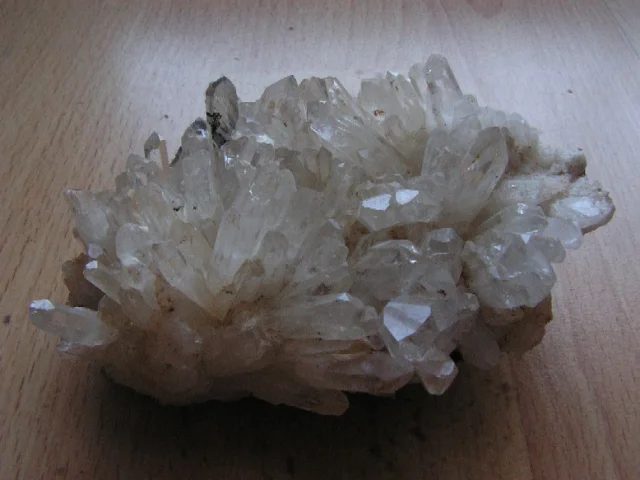 Mineral photo of Quartz (var. rock crystal) from locality Dražíč u Bechyně, Czech Republic
