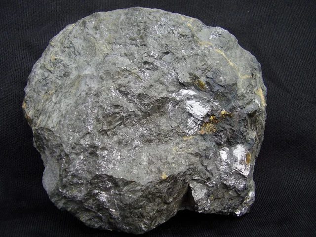 Mineral photo of Galena, Sphalerite from locality Nová Ves u Rýmařova, Czech Republic
