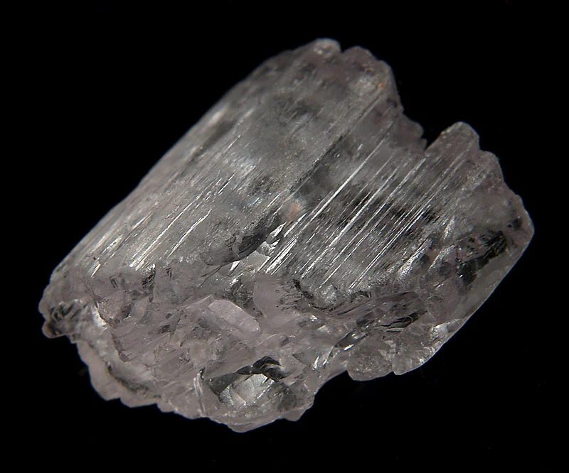 Mineral photo of Spodumene (var. kunzite) from locality Nuristan, Afghanistan