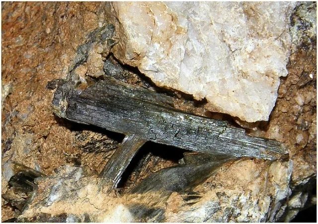 Mineral photo of Actinolite from locality Sušice, Czech Republic