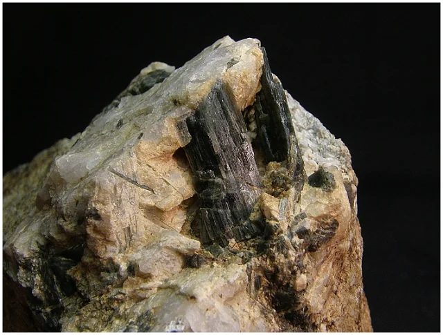 Mineral photo of Actinolite from locality Sušice, Czech Republic