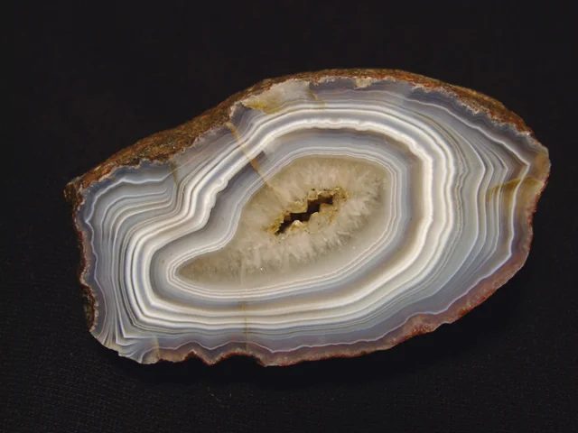 Mineral photo of Agate from locality Morcinov, Czech Republic