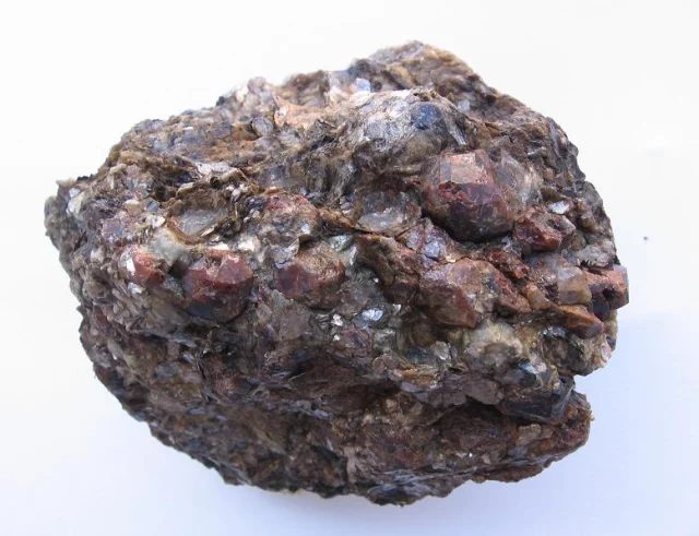 Mineral photo of Almandine from locality Dolní Bory, Czech Republic