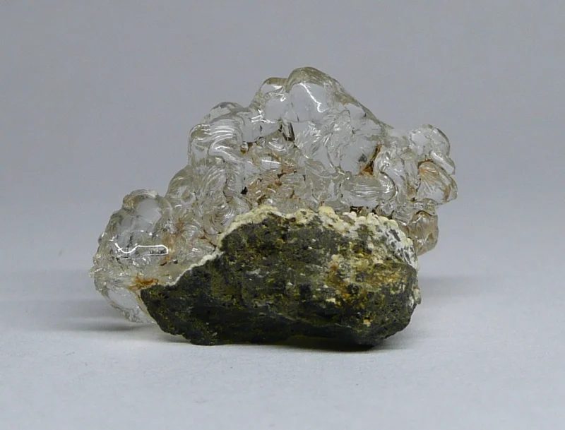 Mineral photo of Opal (var. hyalite) from locality Valeč, Czech Republic