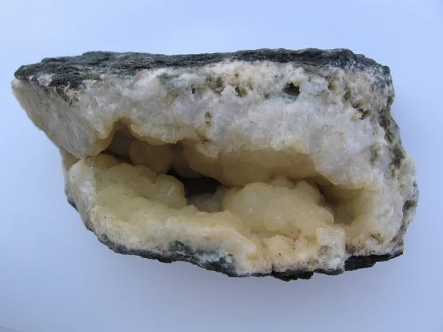 Mineral photo of Prehnite from locality Markovice, Czech Republic