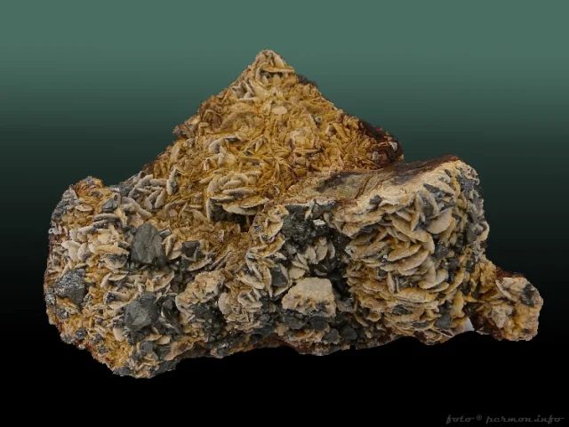 Mineral photo of Freibergite from locality Obecnice, Czech Republic