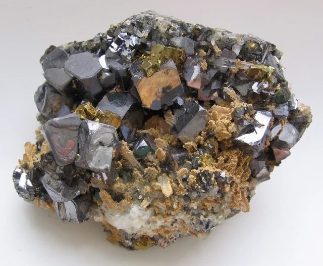 Mineral photo of Galena from locality Madan, Bulgaria