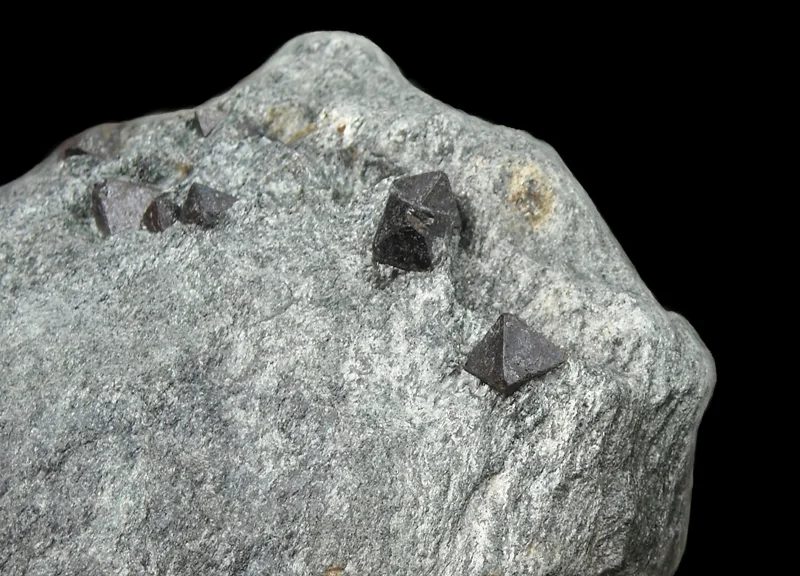 Mineral photo of Magnetite from locality Sobotín, Czech Republic