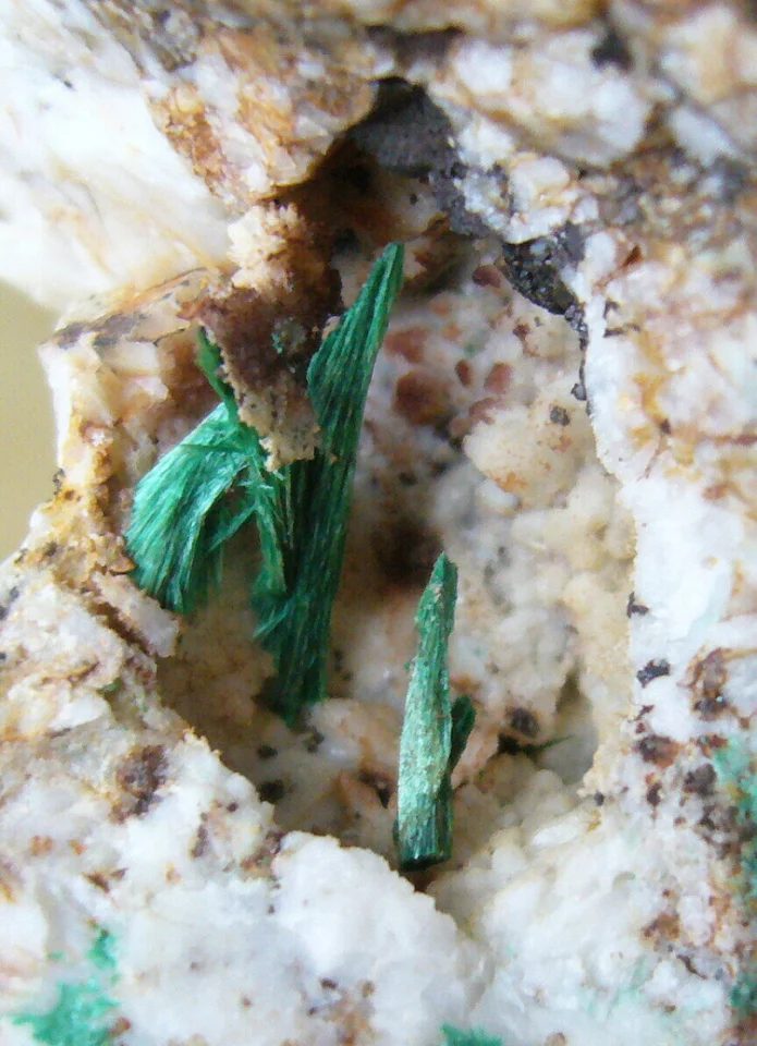 Mineral photo of Malachite from locality Ludvíkov, Czech Republic