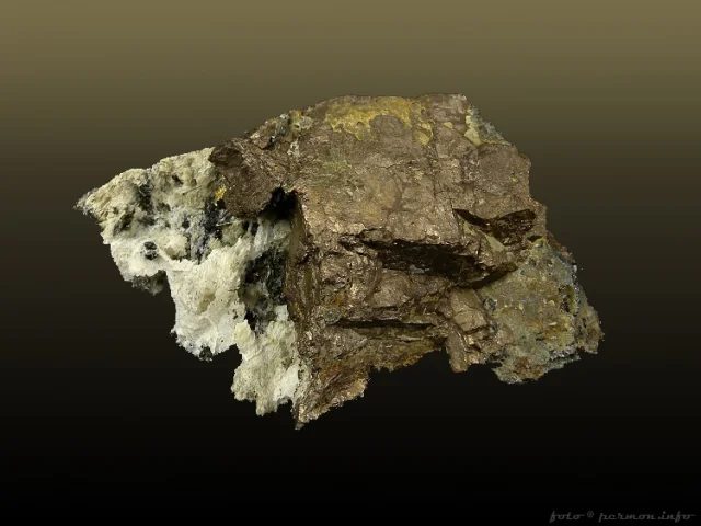 Mineral photo of Pyrhotite from locality Dolní Rožínka, Czech Republic