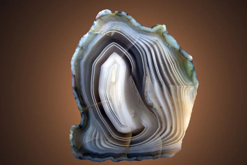 Mineral photo of Agate from locality Morcinov, Czech Republic