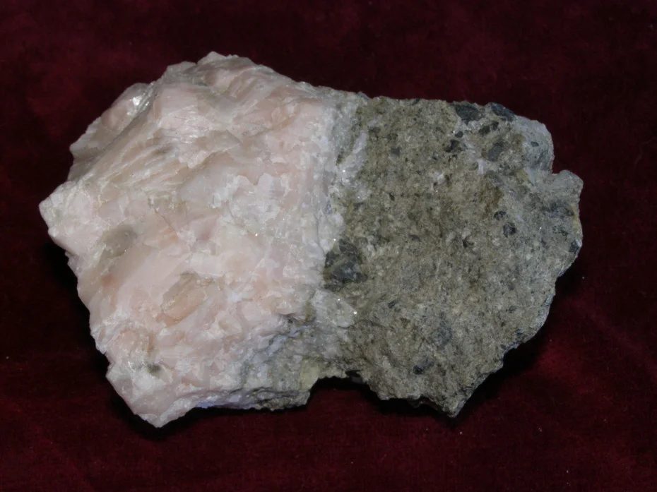 Calcite (var. manganoan calcite)