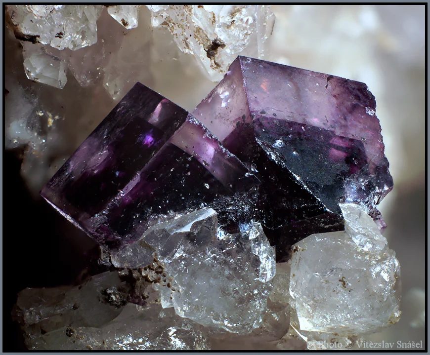 Mineral photo of Fluorite from locality Cínovec, Czech Republic