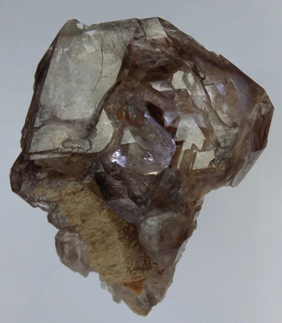 Mineral photo of Quartz (var. smoky) from locality Dolní Bory, Czech Republic