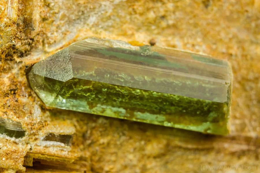 Elbaite (var. verdelite)