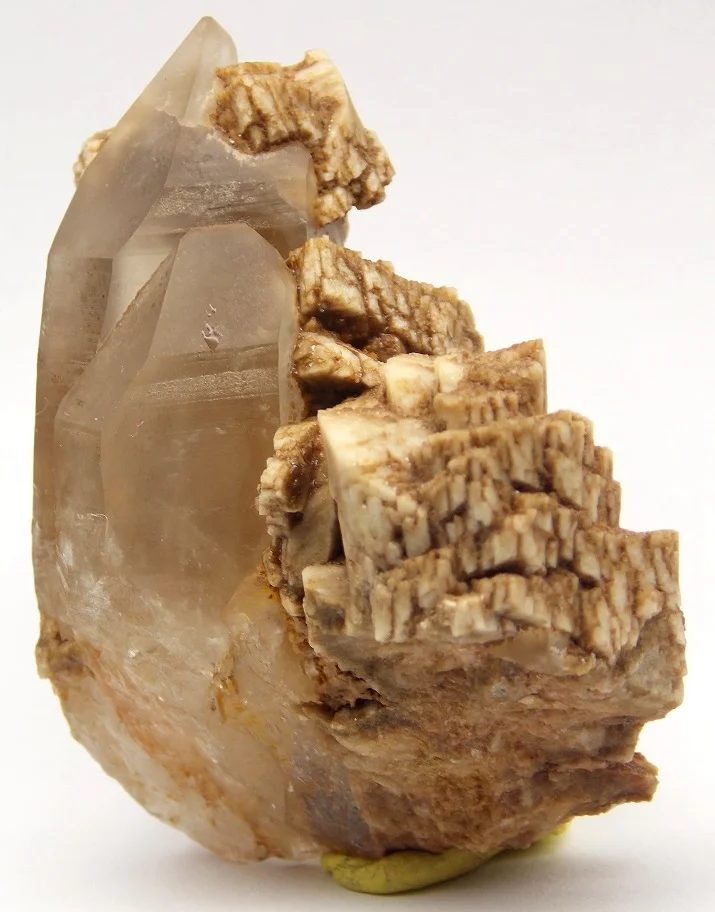 Mineral photo of Quartz (var. rock crystal) from locality Krupka, Czech Republic