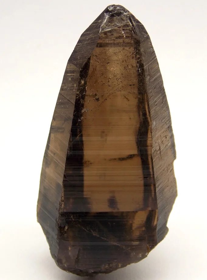 Mineral photo of Quartz (var. smoky) from locality Bohdalec, Czech Republic