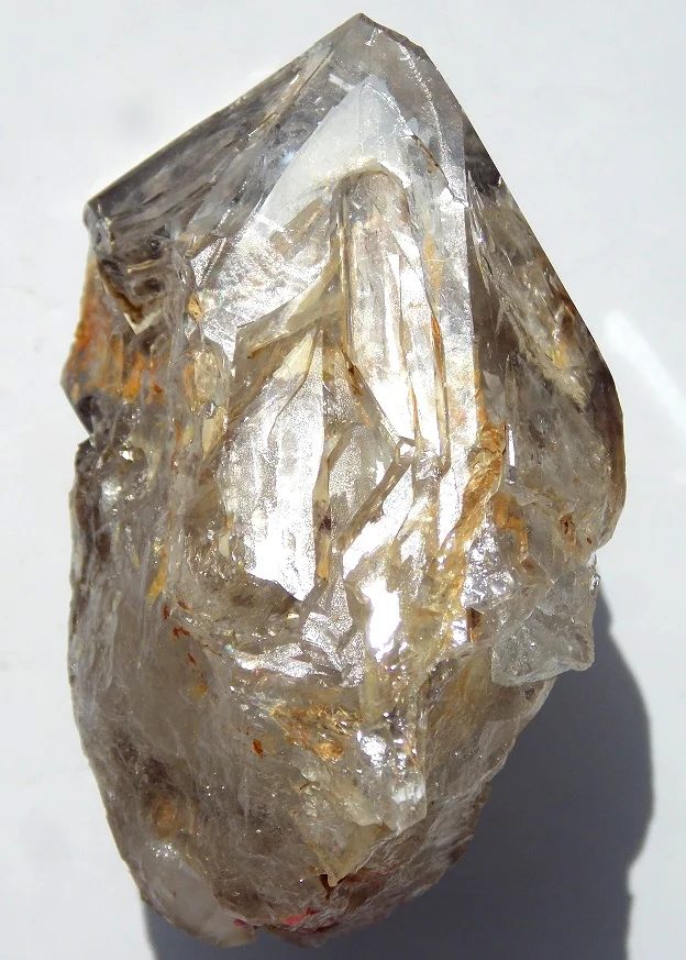 Mineral photo of Quartz (var. smoky) from locality Dražice, Czech Republic