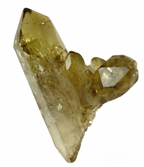 Mineral photo of Quartz (var. citrine) from locality Hasavarka, Russia
