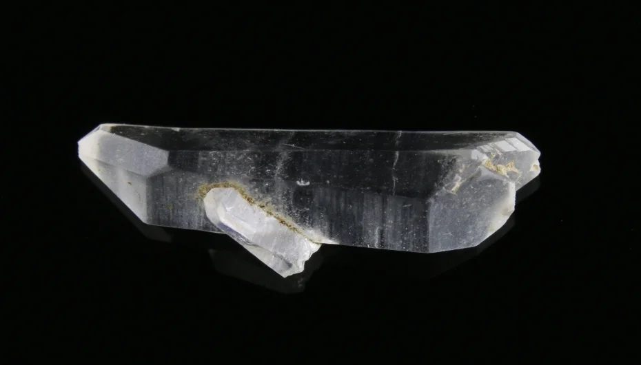 Mineral photo of Quartz (var. rock crystal) from locality Korálové jámy, Czech Republic