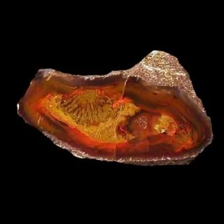 Mineral photo of Agate from locality Doubravice, Czech Republic
