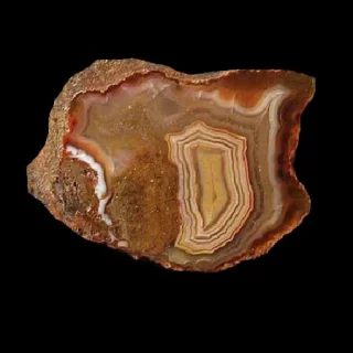Mineral photo of Agate from locality Doubravice, Czech Republic