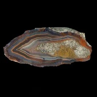 Mineral photo of Agate from locality Železnice, Czech Republic