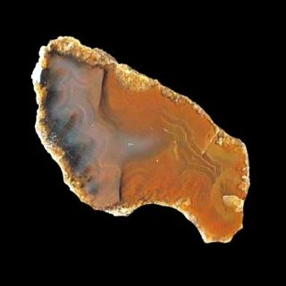 Mineral photo of Agate from locality Doubravice, Czech Republic