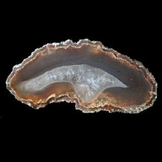 Mineral photo of Agate from locality Frýdštejn, Czech Republic