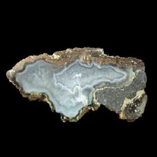 Mineral photo of Agate from locality Frýdštejn, Czech Republic